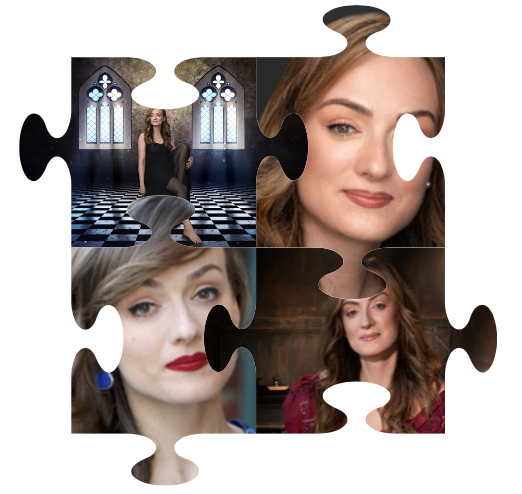 Jen in puzzle pieces